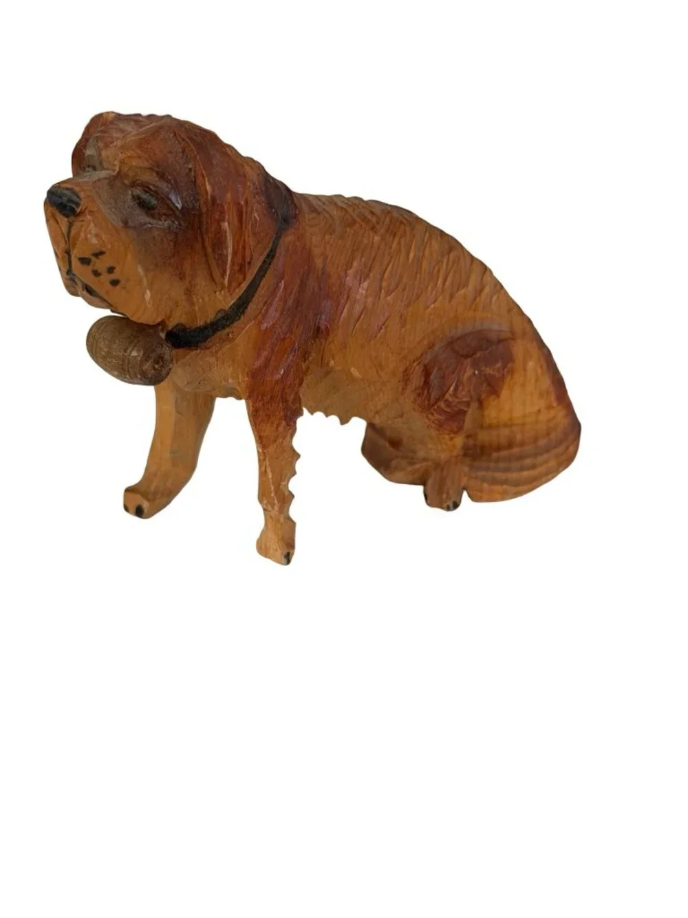 Vintage hand carved